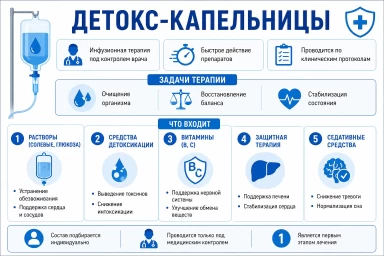 Капельница от наркотиков на дому в Соль-Илецке