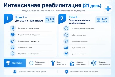 Реабилитация за 21 день в Соль-Илецке